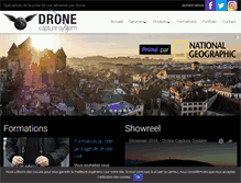 Tablet Screenshot of drone-cs.com